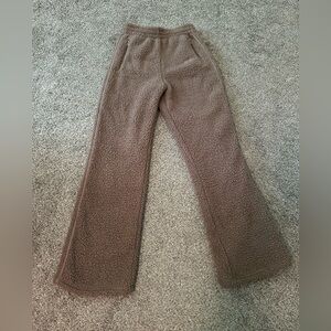SKIMS Brown Fleece Pants